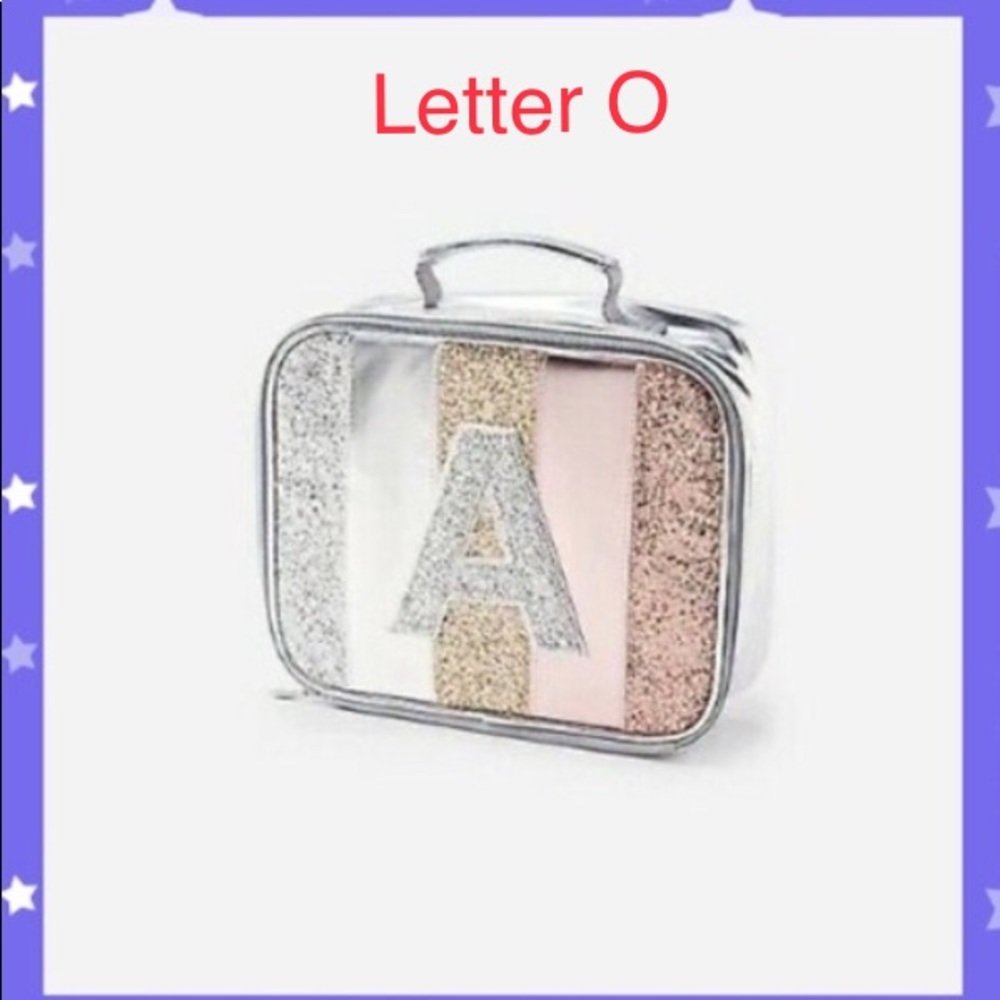 Lunch bag initial O